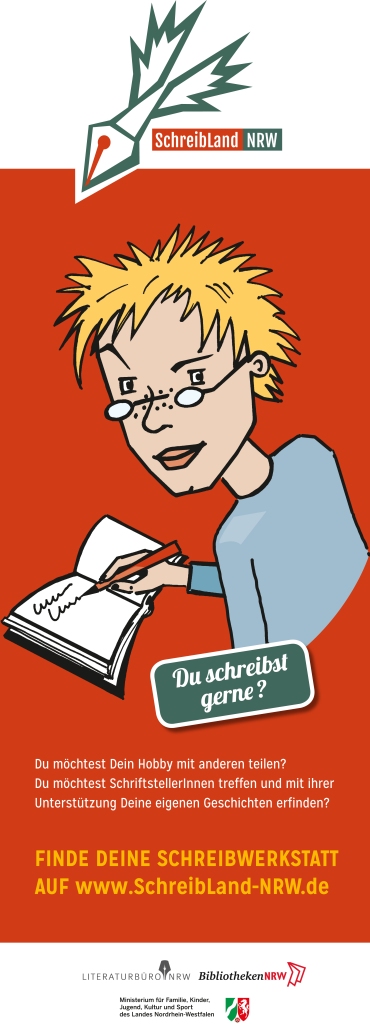 Finde deine Schreibwerkstatt auf www.SchreibLand-NRW.de