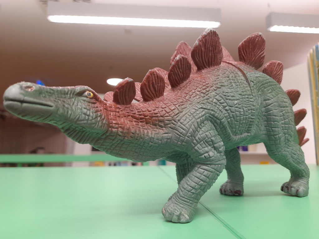 Stegosaurus als Plastikfigur
